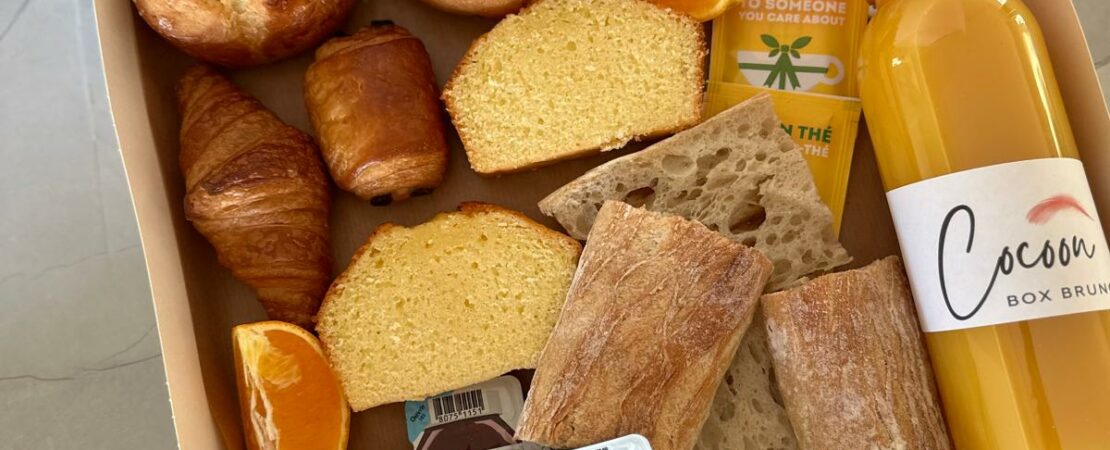 Brunch CocoonBox - Livraison de brunchs à Clermont-Ferrand et agglomération|Contenu de la Box P’tit Déj’ à 21,5 €