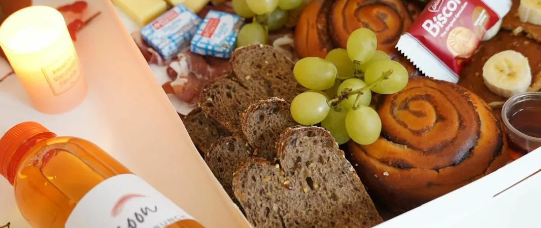 Brunch CocoonBox - Livraison de brunchs à Clermont-Ferrand et agglomération|Contenu de la Box Brunch « Saveurs d’Automne » Duo à 43 €