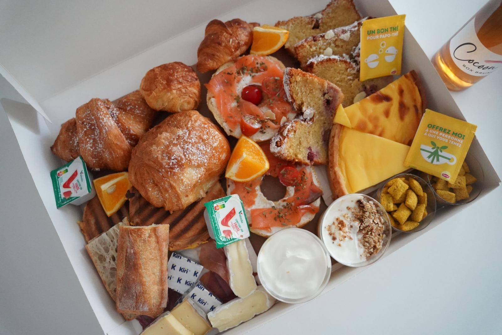 Brunch CocoonBox - Livraison de brunchs à Clermont-Ferrand et agglomération | Contenu de la Box « Délicieuse » Family à 51 €