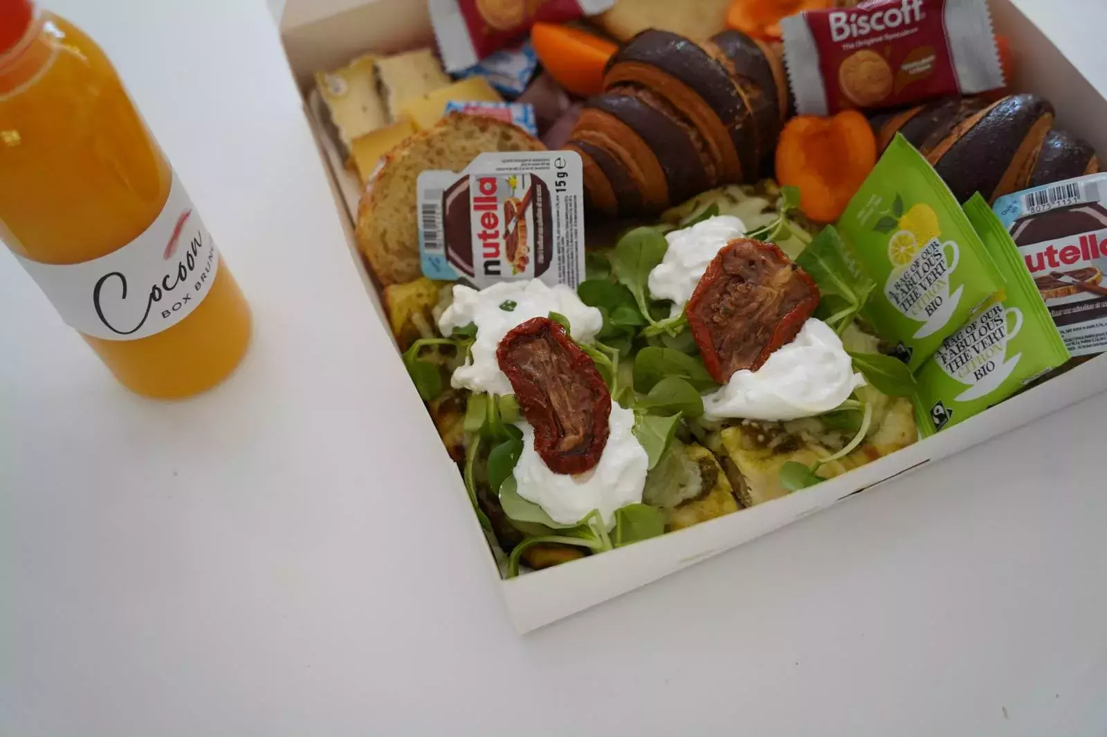 Brunch CocoonBox - Livraison de brunchs à Clermont-Ferrand et agglomération | Contenu de la Box Brunch « Fête des Pères » Duo à 45 €