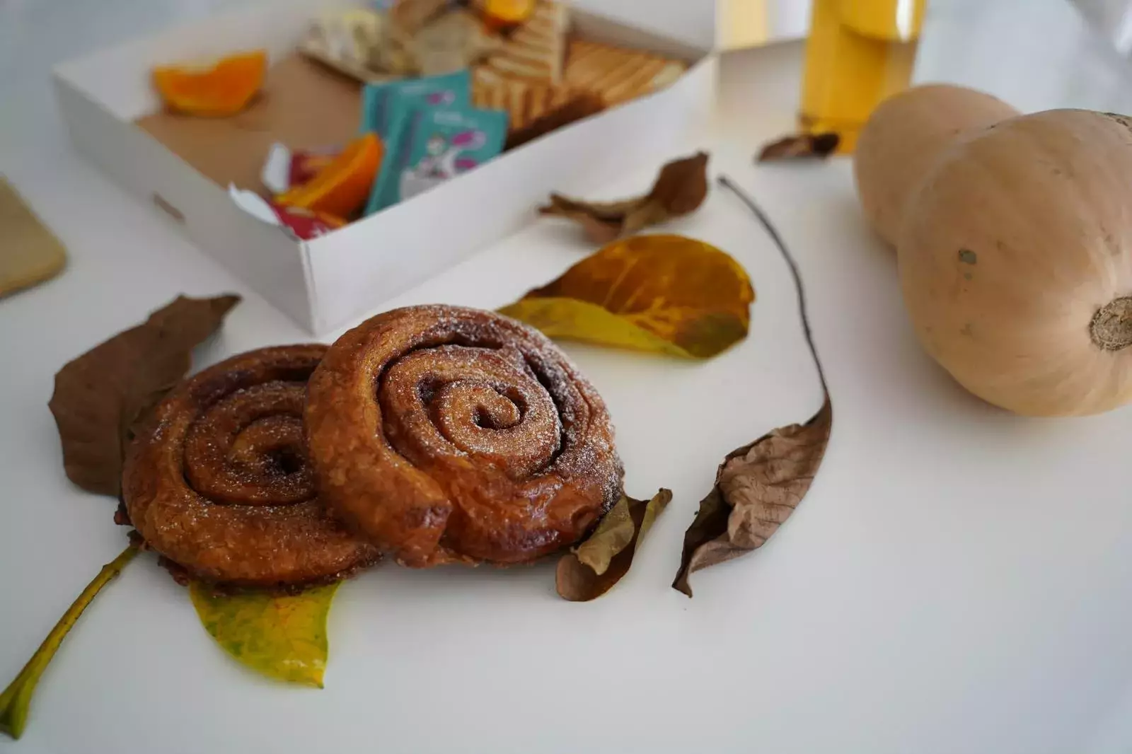 Brunch CocoonBox - Livraison de brunchs à Clermont-Ferrand et agglomération | Contenu de la Box « Douceurs d&rsquo;Automne » Duo à 47 €