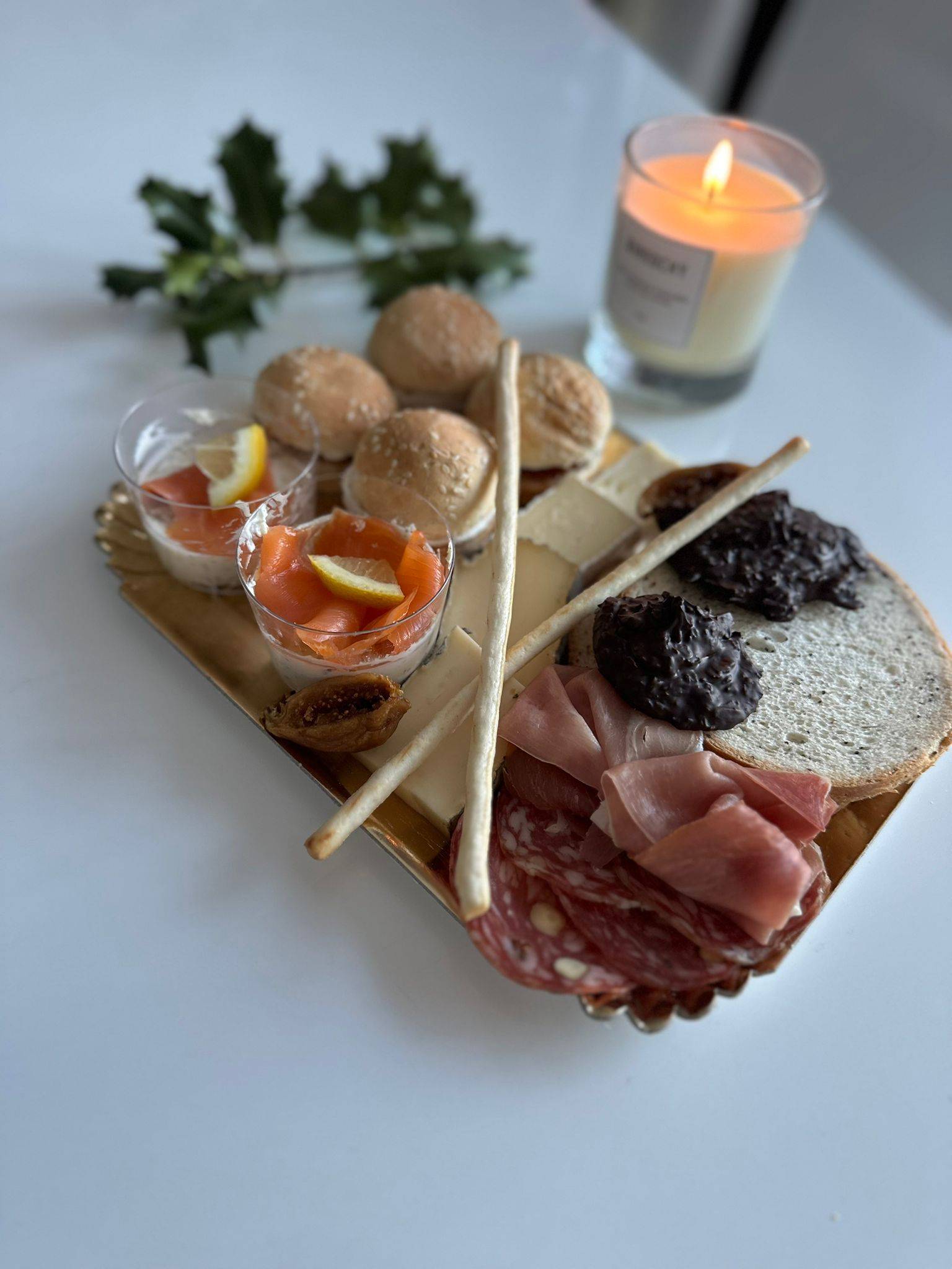Brunch CocoonBox - Livraison de brunchs à Clermont-Ferrand et agglomération | Contenu du Plateau Saveurs du 31 décembre à 20 €